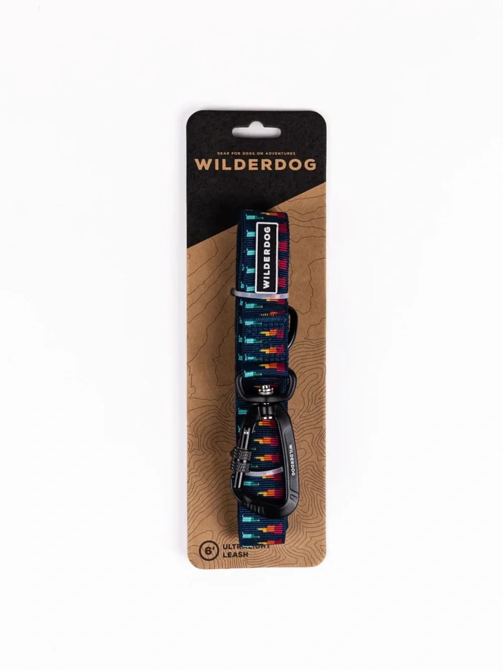 NWT Wilderdog Lightweight Carabiner Dog Leash 6 ft (2 colors available)